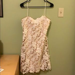 BHLDN/Anthropology White Lace Dress